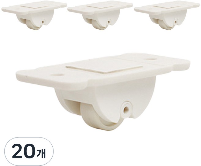 대한 접착식 미니 붙이는 이동바퀴, 20개