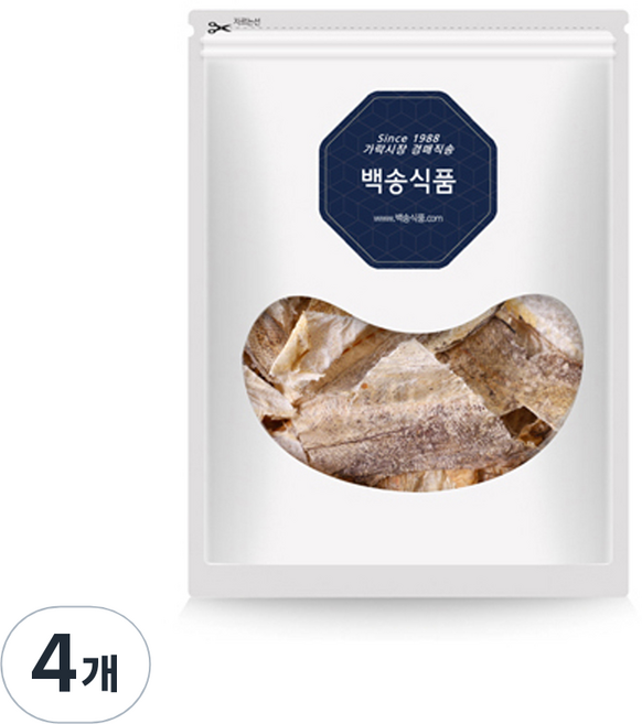 Baeksong 明太魚皮, 500g, 4包