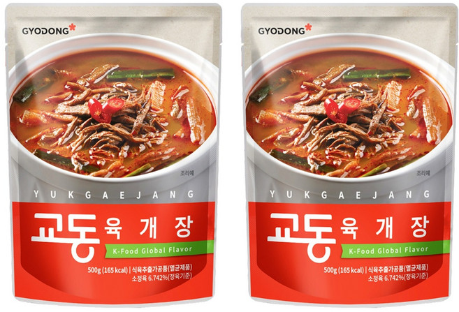 교동식품 육개장, 500g, 2개