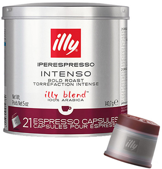 일리 볼드 로스트 인텐소 캡슐커피, 6.7g, 21개입, 1개