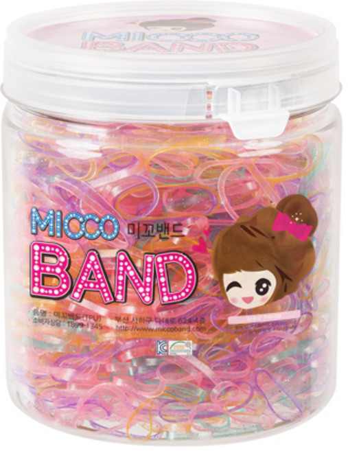 미꼬밴드 뉴미꼬스타 헤어끈 110g