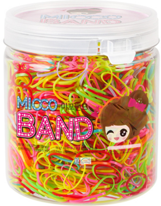 미꼬밴드 통 헤어끈 110g