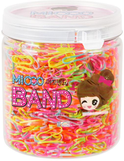 미꼬밴드 통 헤어끈 110g