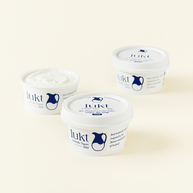 룩트 아이슬란딕 요거트 마일드, 100g, 3개