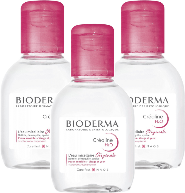 BIODERMA 舒敏高效潔膚液, 100ml, 3瓶
