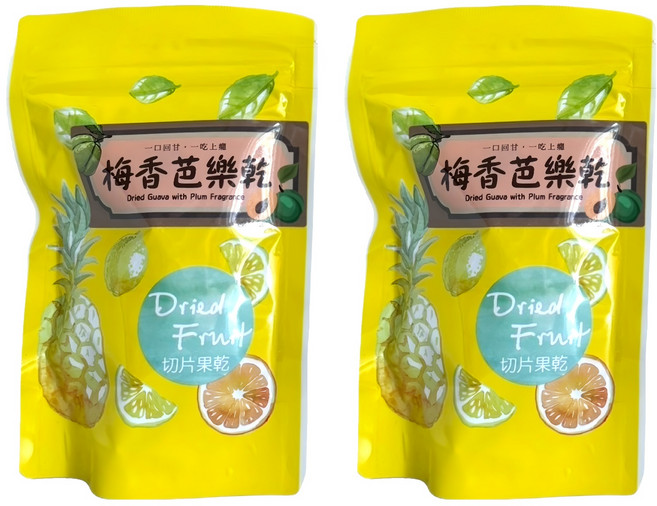 Cammie 佳美 梅子芭樂乾 附梅粉 顏色隨機, 45g, 2個