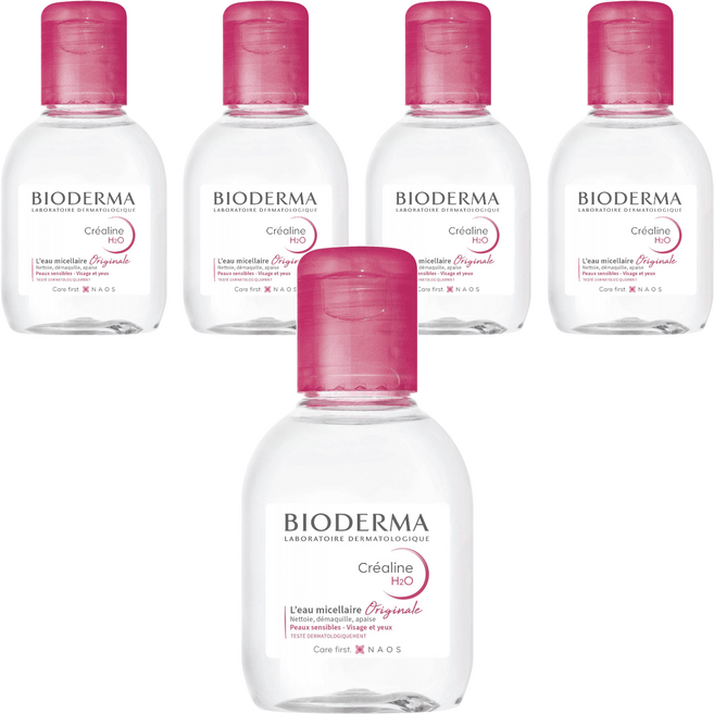 BIODERMA 舒敏高效潔膚液, 100ml, 5瓶