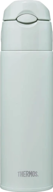 THERMOS 膳魔師 不銹鋼真空保冷瓶, 迷霧綠, 550ml, 1個