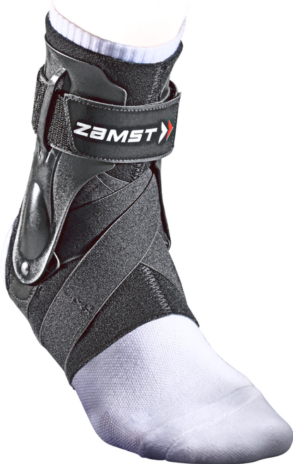 ZaMST 贊斯特 左腳踝護具 加強版, 黑色, 1個