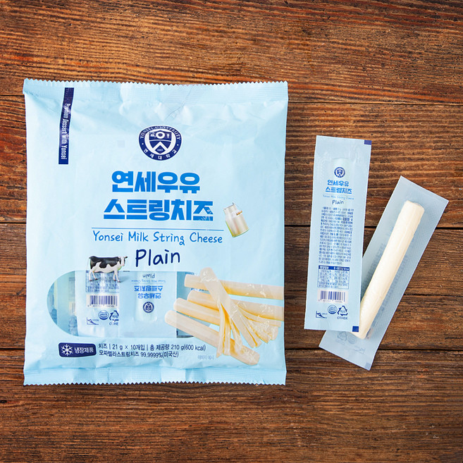 연세우유 스트링치즈, 21g, 10개입, 1개