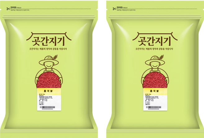 곳간지기 홍국쌀, 4kg, 2개