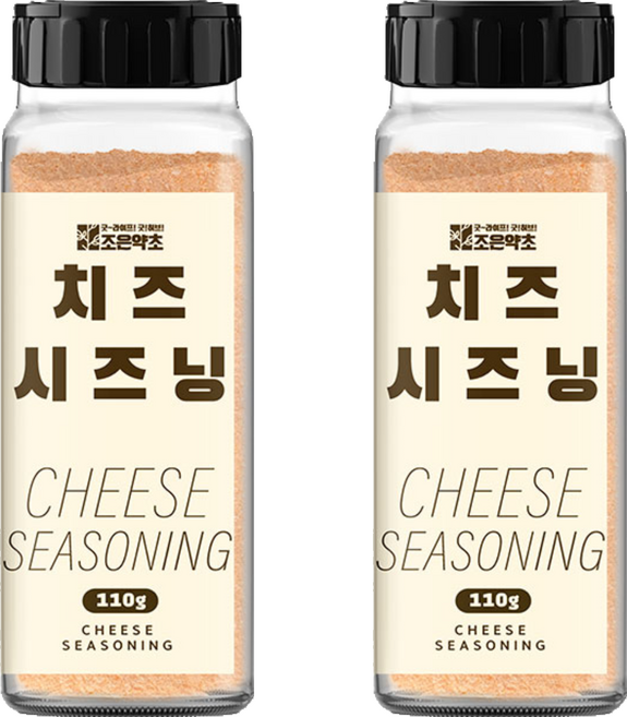 조은약초 치즈 시즈닝, 110g, 2개