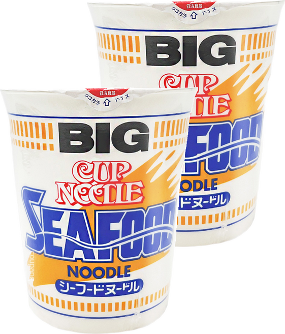 NISSIN 日清 CUP NOODLE 合味道 BIG 大海鮮杯麵 104g, 2入
