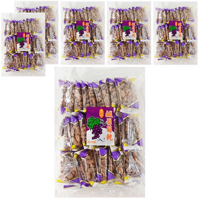御之味 迷你包鹹葡萄乾, 400g, 6袋