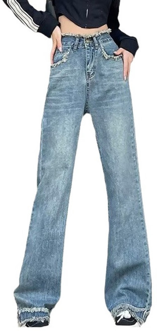 어썸풀 여성용 유벤 기모 데님 팬츠 A24WP102133