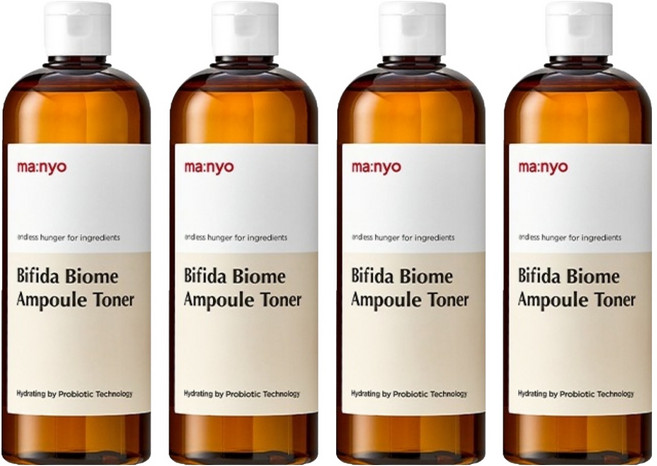 마녀공장 비피다 바이옴 앰플 토너, 400ml, 4개