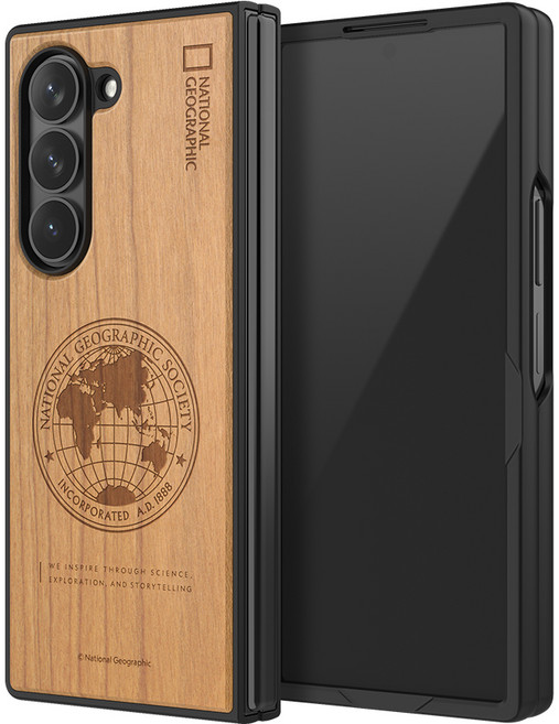 스킨플레이어 내셔널지오그래픽 네이처 우드 휴대폰 케이스