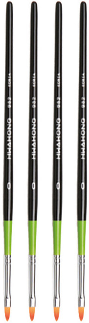 화홍 디자인붓 982, 0호, 4개