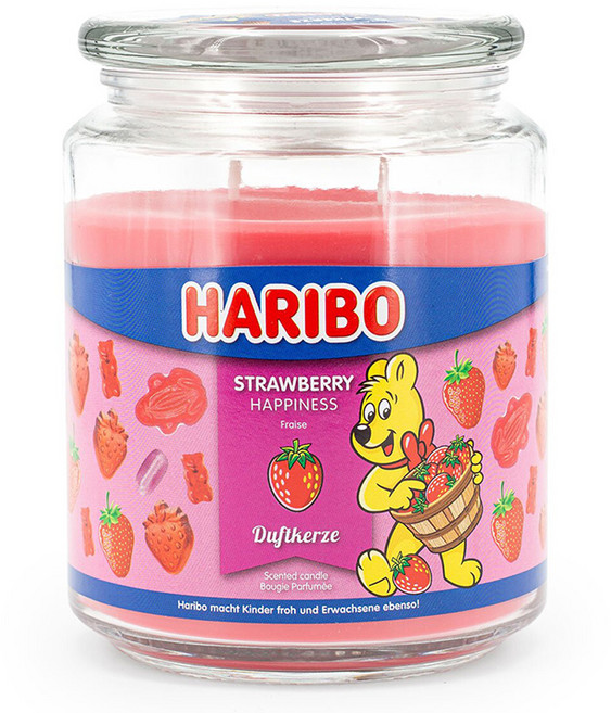 하리보 자캔들 대, 스트로베리해피니스, 510g, 1개