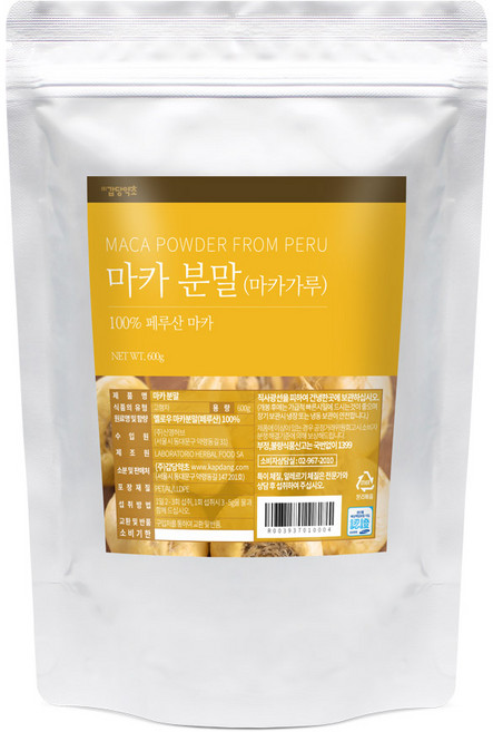 갑당약초 마카가루, 1개, 600g