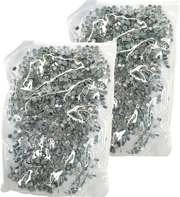 비즈라이프 MC컷 핫픽스 큐빅 크리스탈 파츠 ss12 3.0~3.2mm 1440p, 2개