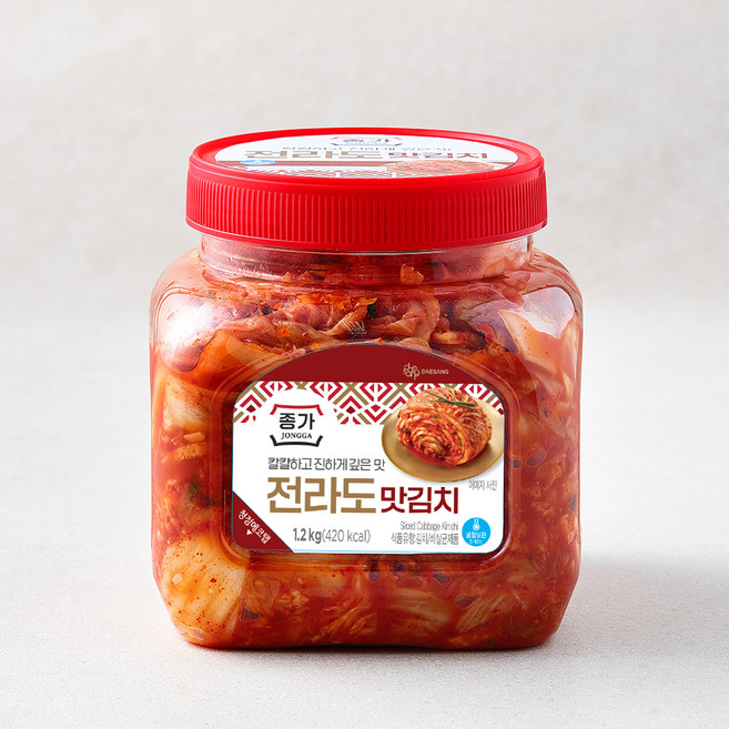 종가 전라도 맛김치, 1.2kg, 1개