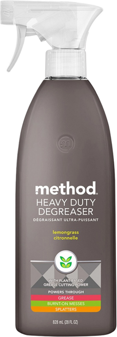 method 美則 重油污降解清潔劑 檸檬草, 828ml, 1瓶
