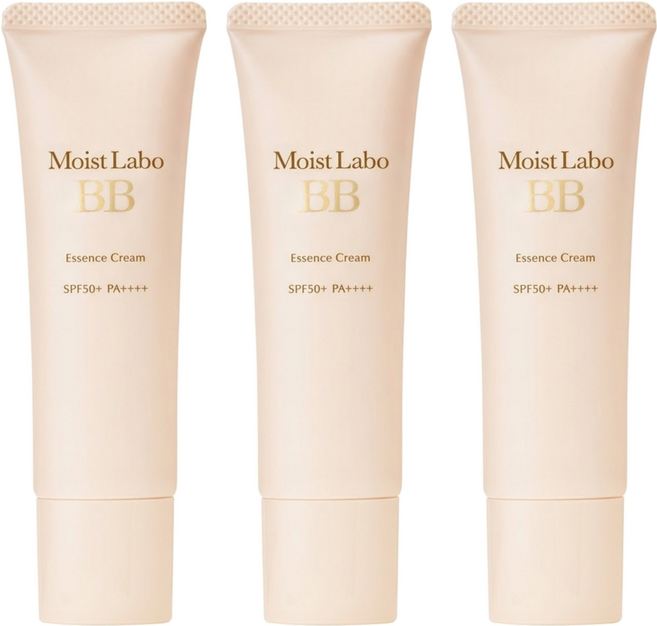 MEISHOKU 明色 MoistLabo保濕遮瑕精華BB霜 SPF50+ PA++++, 11自然, 30g, 3條