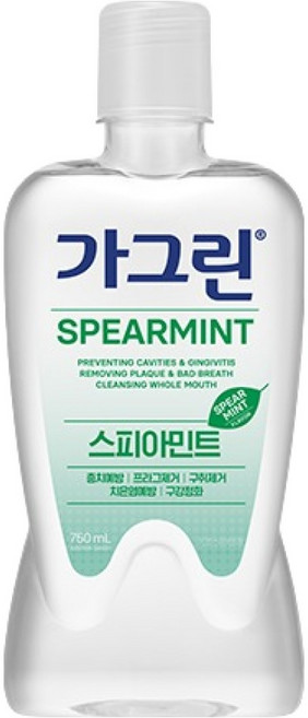 가그린 스피아민트 구강청결제, 750ml, 1개