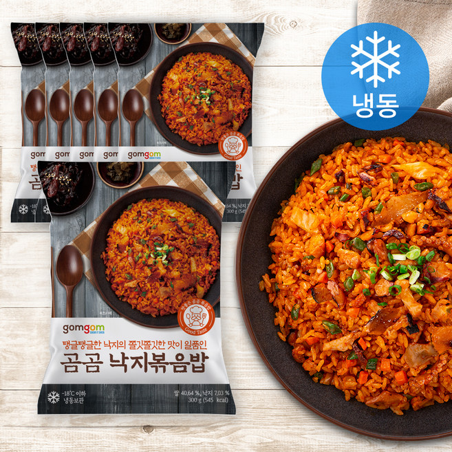곰곰 낙지볶음밥 (냉동), 300g, 6개