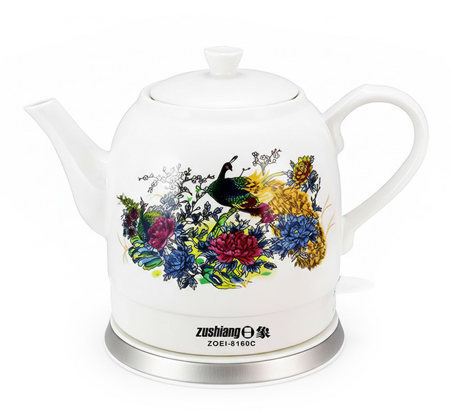 zushiang 日象 采卉陶瓷快煮壺 1.2L 1370g, ZOEI-8160C
