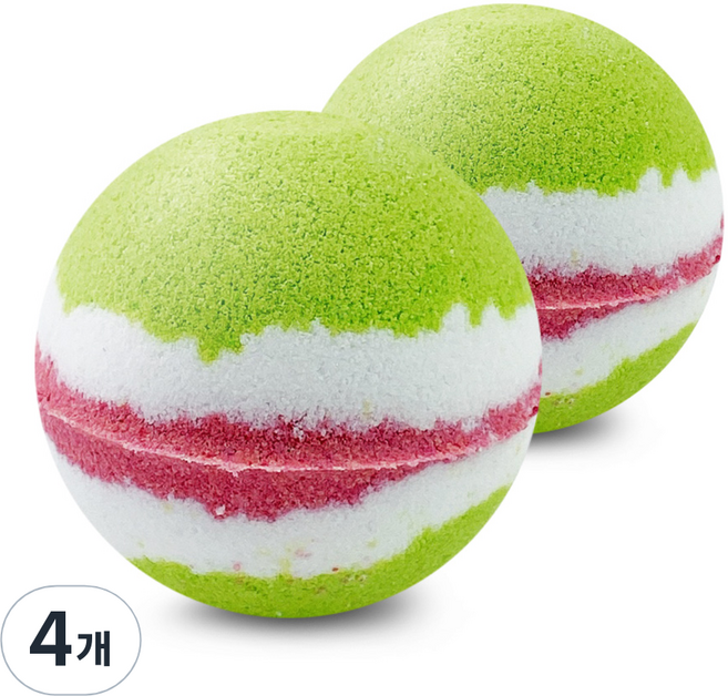 아르비앙 배쓰밤 거품입욕제 허니포레스트, 130g, 4개