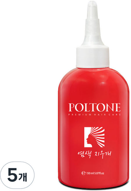 폴톤 올 클리어 염모제 지우개, 5개