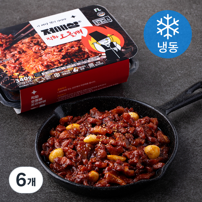 저세상 직화 오돌뼈 (냉동), 170g, 6개