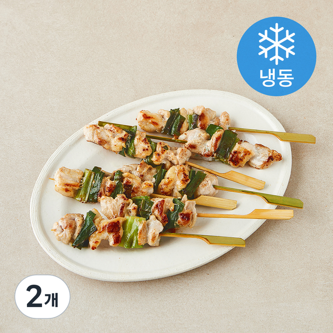 지엔씨푸드 파닭꼬치 12개입 (냉동), 2개, 480g
