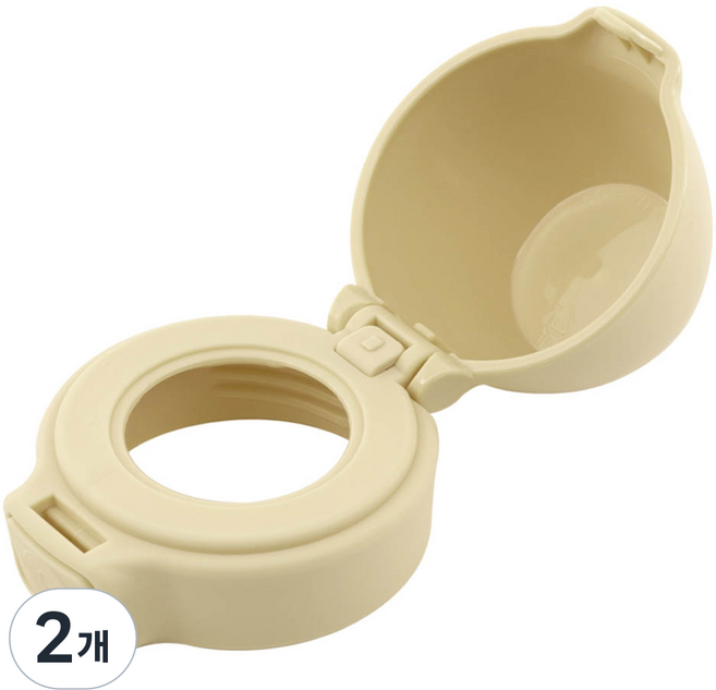 그로미미 스틸프리 원터치캡, 2개, 단품(버터)