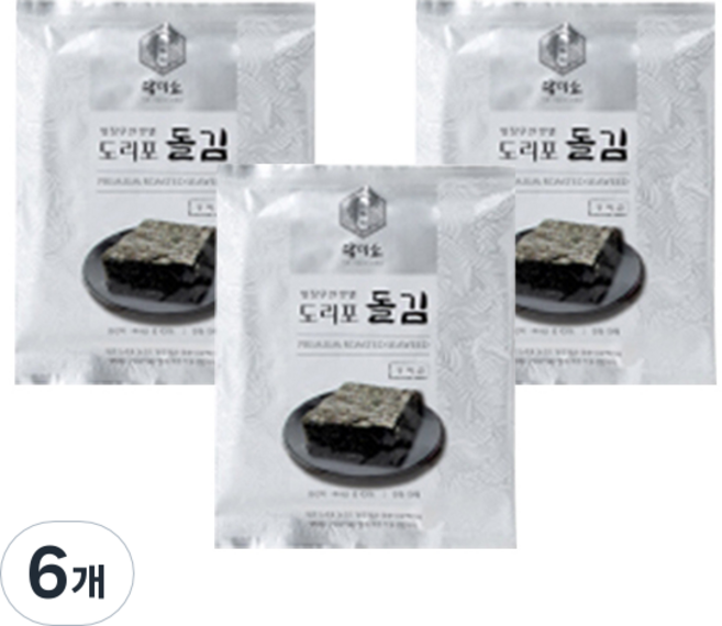 담미소 도리포 돌김 10p, 20g, 6개