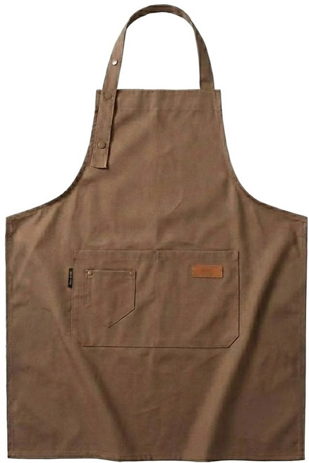 7822 Shop 生活選物 防水工作圍裙, 卡其色, 1件