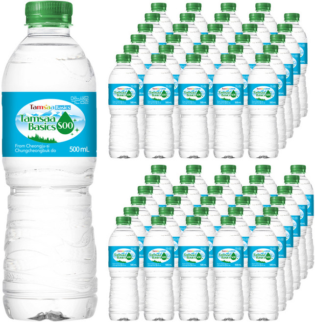 탐사 베이직수, 500ml, 60개