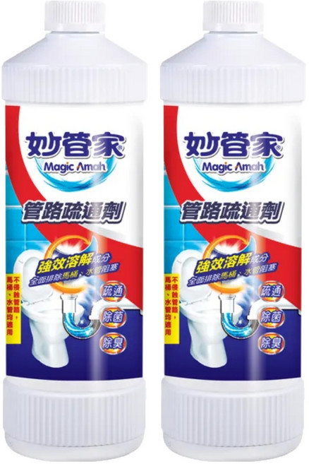 Magic Amah 妙管家 管路疏通劑, 960g, 2瓶