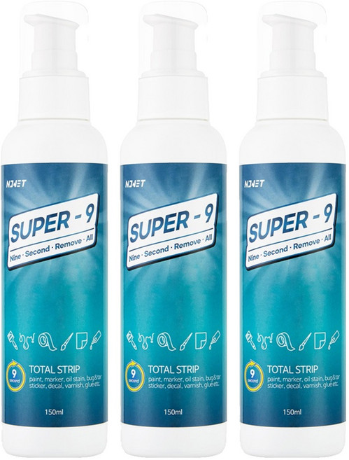 노웻 슈퍼나인 리무버 제거제, 3개