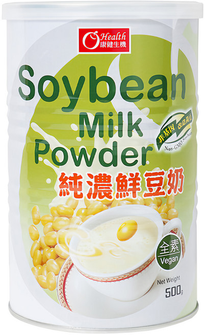 康健生機 純濃鮮豆奶, 500g, 1罐