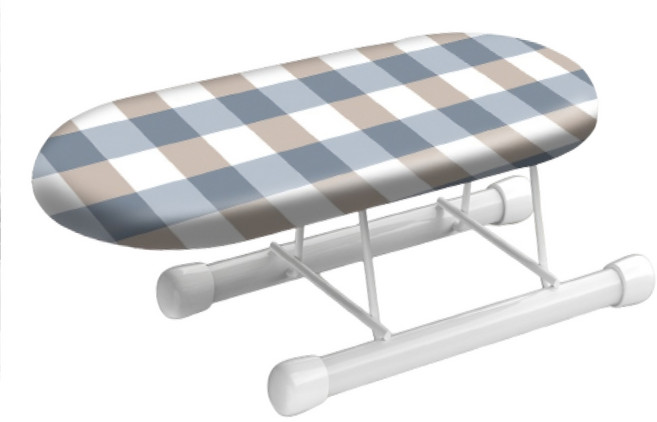 누비나 가정용 다리미판 소형, 체크