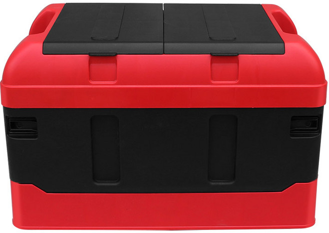 엑스핏 특대용량 몬스터 트렁크정리함, 레드 + 블랙