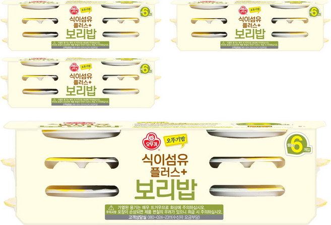 OTOKI 不倒翁 膳食纖維Plus大麥飯, 130g, 24個