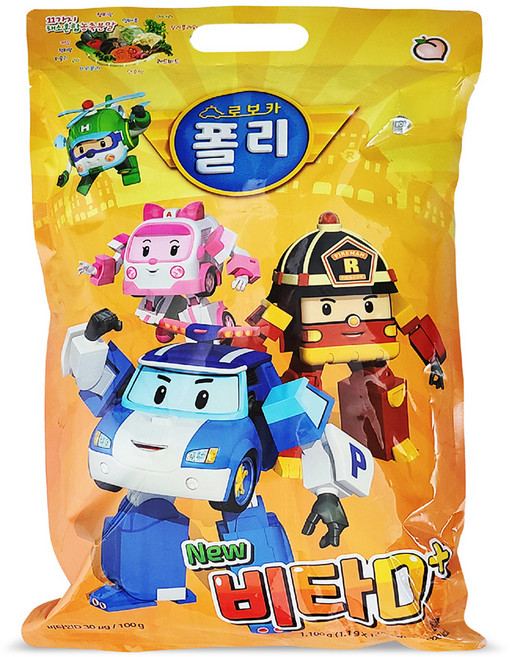 로보카폴리 NEW 비타 D+, 1000정, 1개