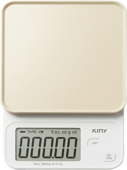 Kinyo 高精準料理秤, DS-018, 3kg, 單色