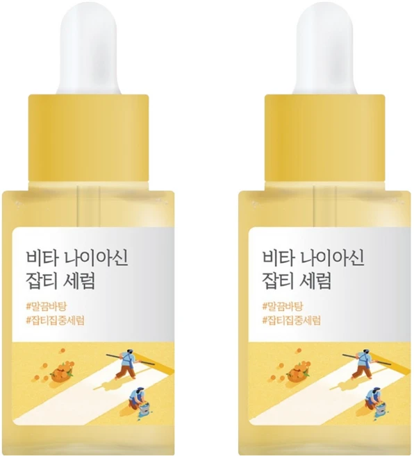 라운드랩 비타 나이아신 잡티 세럼, 30ml, 2개 - 쿠팡