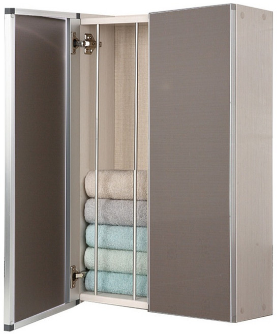 타올 선반 욕실 수납장 실버메탈2, 혼합색상, 1개