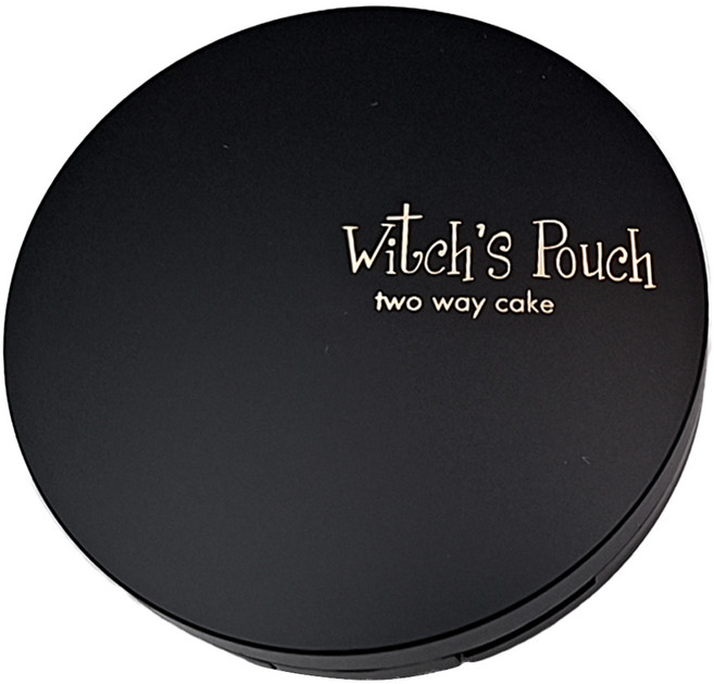 Witch's Pouch 天鵝絨 柔軟絲絨定妝粉餅 12g, #23 沙米色, 1個